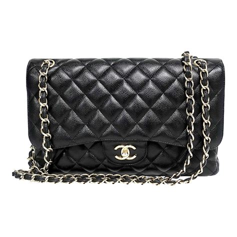 chanel caviar brown bag 2012|The Chanel Classic Jumbo: A Three Decade Journey .